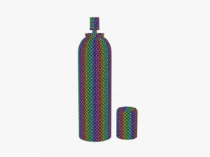 Spray bottle 02 3D Model