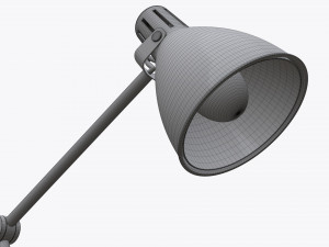 Table desk metal lamp 3D Modell