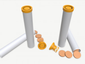 Vitamin tube Modelo 3D