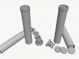 Vitamin tube 3D Model