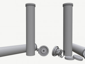 Vitamin tube Modelo 3D