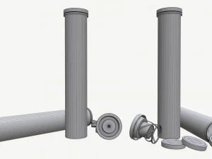 Vitamin tube 3D Model