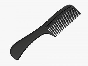 Wide tooth hair comb Modelo 3D