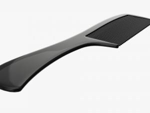 Wide tooth hair comb 3D Модель