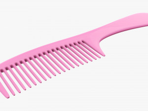 Wide tooth hair comb 2 Modelo 3D