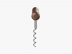 Wine bottle corkscrew 3D 모델