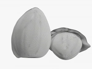 Almond nuts 01 3D Model