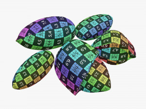 Almond nuts 03 Modello 3D