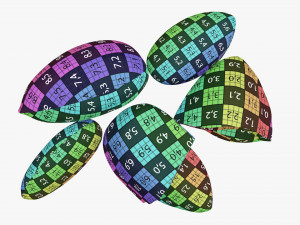 Almond nuts 03 Modello 3D