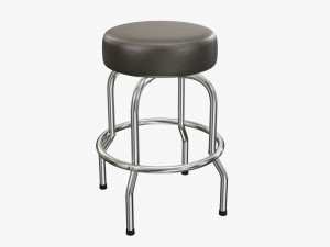 Bar stool 01 3D Model