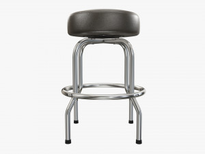 Bar stool 01 3D Model