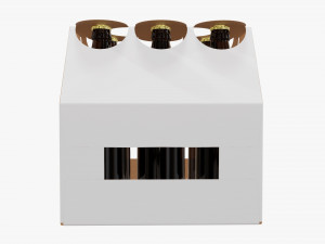 Bottle carrier box Modelo 3D