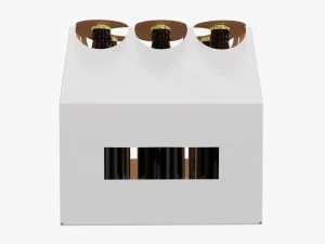 Bottle carrier box 3D Model