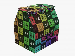 Bottle carrier box Modelo 3D