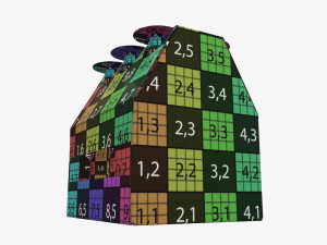 Bottle carrier box Modelo 3D