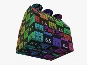 Bottle carrier box Modelo 3D