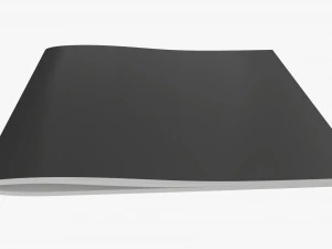 Brochure guide book 01 3D Model