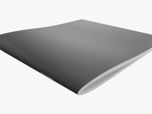 Brochure guide book 01 3D Model