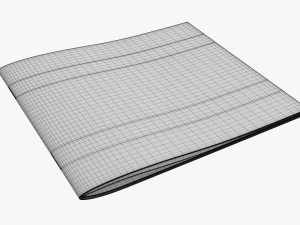 Brochure guide book 01 3D Model