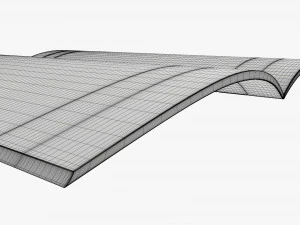 Brochure guide book 03 open 3D Model