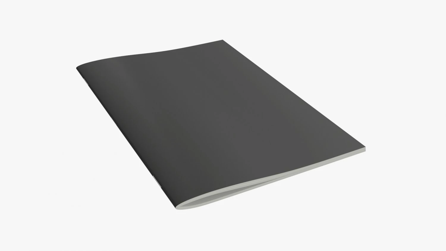Brochure guide book 04 closed 3D Model .c4d .max .obj .3ds .fbx .stl .blend