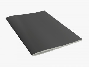 Brochure guide book 04 closed 3D Model