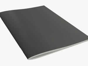 Brochure guide book 04 closed 3D Model