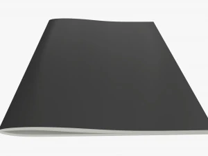 Brochure guide book 04 closed 3D Model