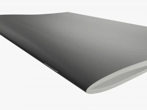 Brochure guide book 04 closed 3D Model