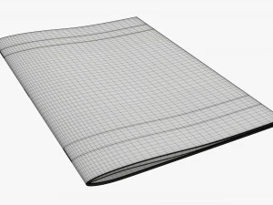 Brochure guide book 04 closed 3D Model