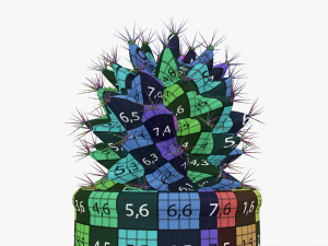 Actus plant in pot Modelo 3D