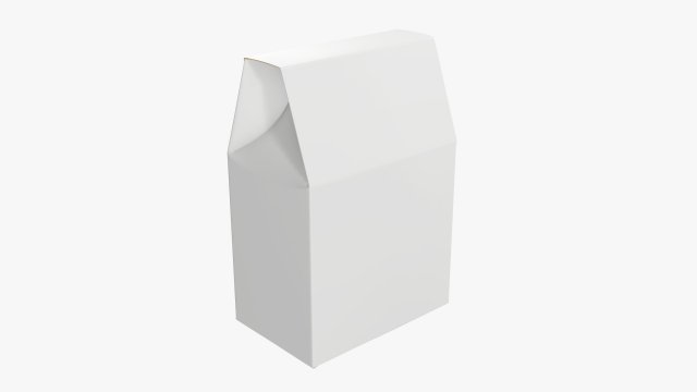Cardboard cookie box regular Modelo 3D .c4d .max .obj .3ds .fbx .stl .blend 