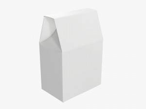 Cardboard cookie box regular Modelo 3D