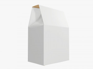 Cardboard cookie box regular Modelo 3D
