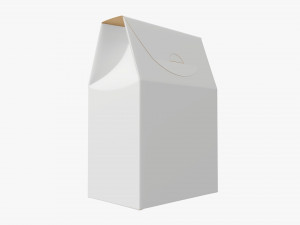 Cardboard cookie box regular Modelo 3D