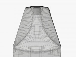 Cardboard cookie box tall 3D Model