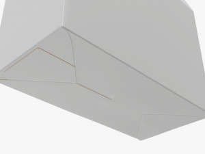 Cardboard cookie box wide Modelo 3D