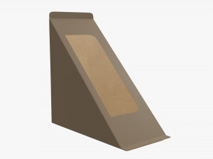 Cardboard sandwich box 3D Модель