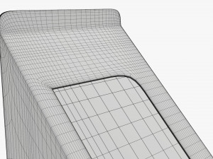 Cardboard sandwich box Modelo 3D