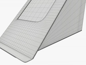 Cardboard sandwich box 3D Model