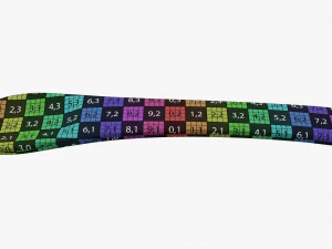 Spatola cosmetica Modello 3D