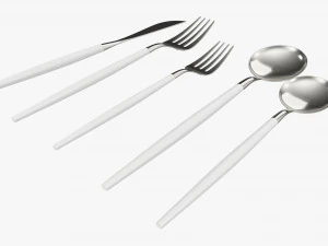 Juego de cubiertos 01 Modelo 3D