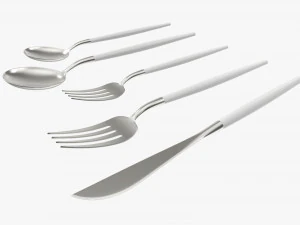 Juego de cubiertos 01 Modelo 3D