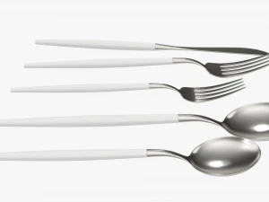 Juego de cubiertos 01 Modelo 3D