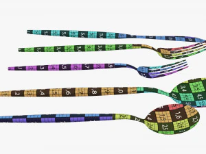 Juego de cubiertos 01 Modelo 3D