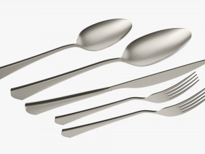 Flatware set 05 Modelo 3D