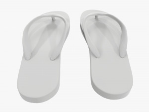 Flip-flops footwear woman summer beach 02 Modelo 3D