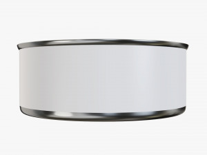 Food tin can carrier package Modelo 3D