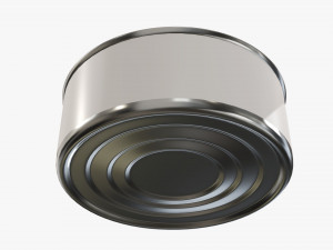 Food tin can carrier package Modelo 3D