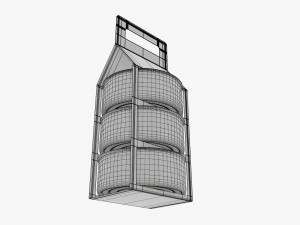 Food tin can carrier package Modelo 3D